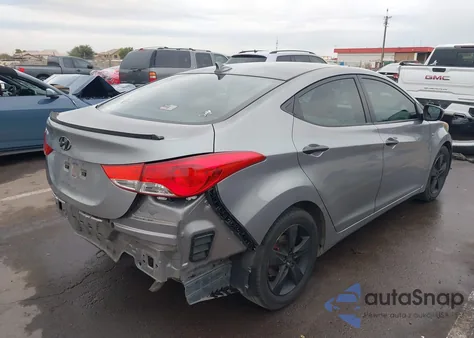2012 Hyundai Elantra Gls (Ulsan Plant) z USA, uszkodzony, nr VIN KMHDH4AE6CU423136